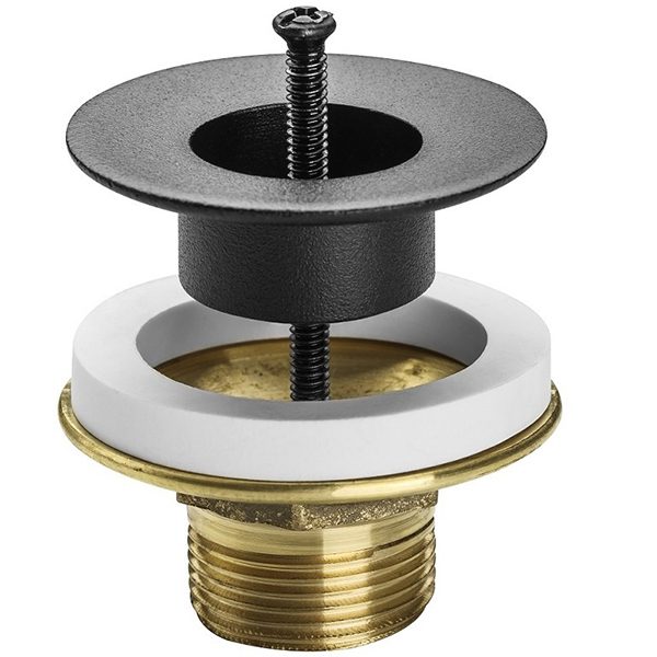 Válvula Para Lavatório Ajustável 1602 7/8 Black - Kelly