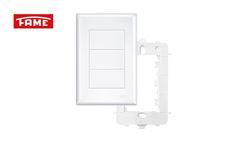 Placa 4 X 2 Com Suporte Cega 2883 Evidence - Fame