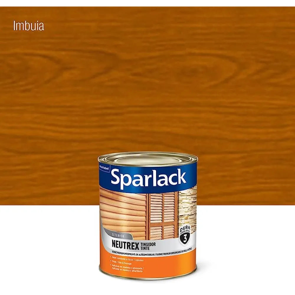 Coral Verniz Neutrex Imbbuia 3,6 L Sparlack - Coral