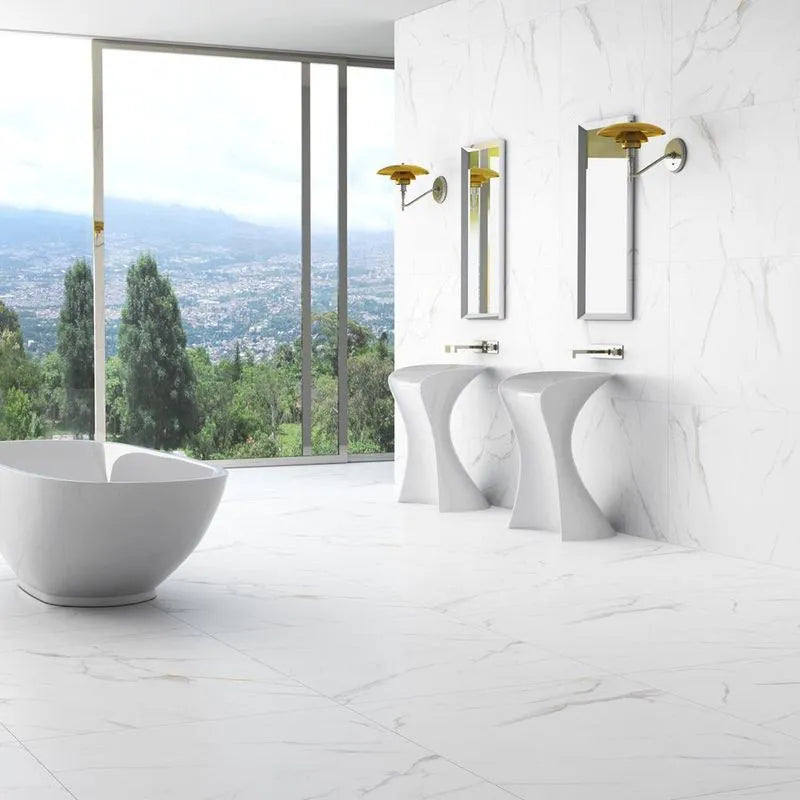 Porcelanato Ibiza Branco Cetim 80x80 Acetinado - Incesa