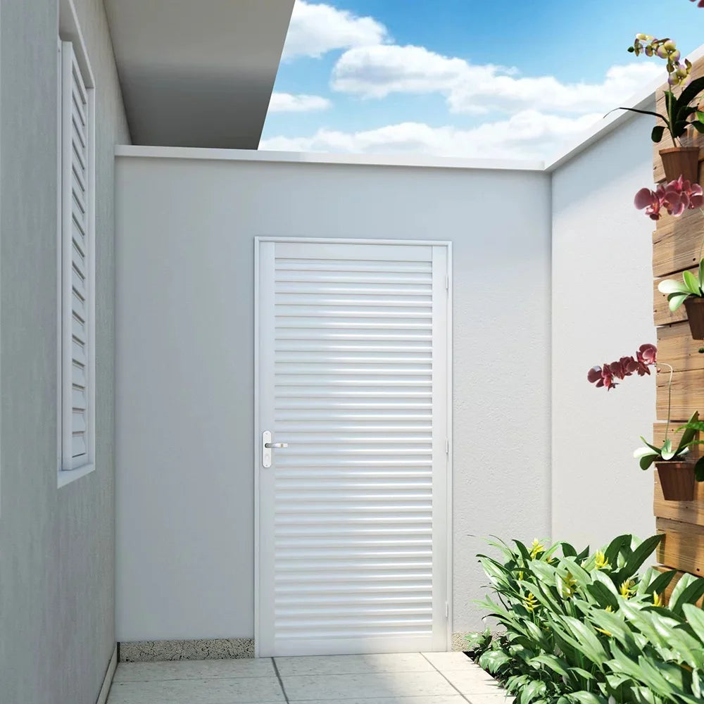 Porta Laminada Esquerda em Aço Realiza 215X080 - Viltralfer