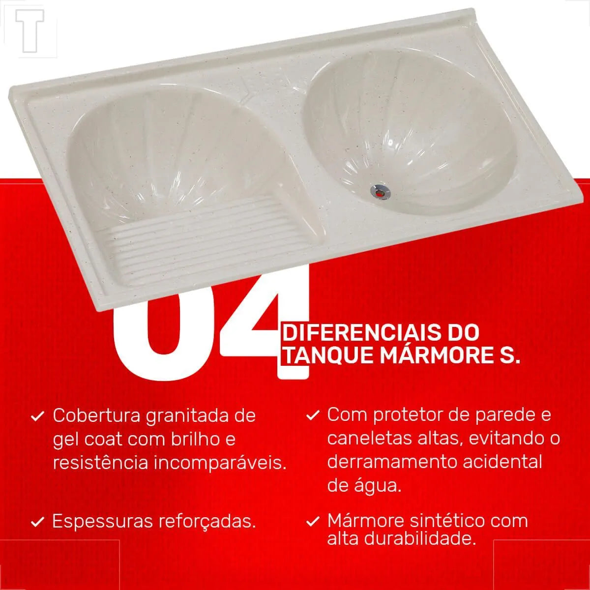 Tanque Fibra Sintética 138X69 N4 TR - AJ Rorato