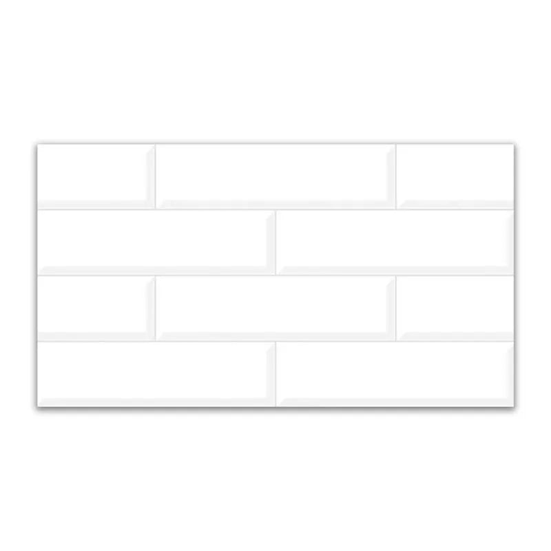 Revestimento Lume Brick White Brilhante Retificado "A" 32x59- Lume