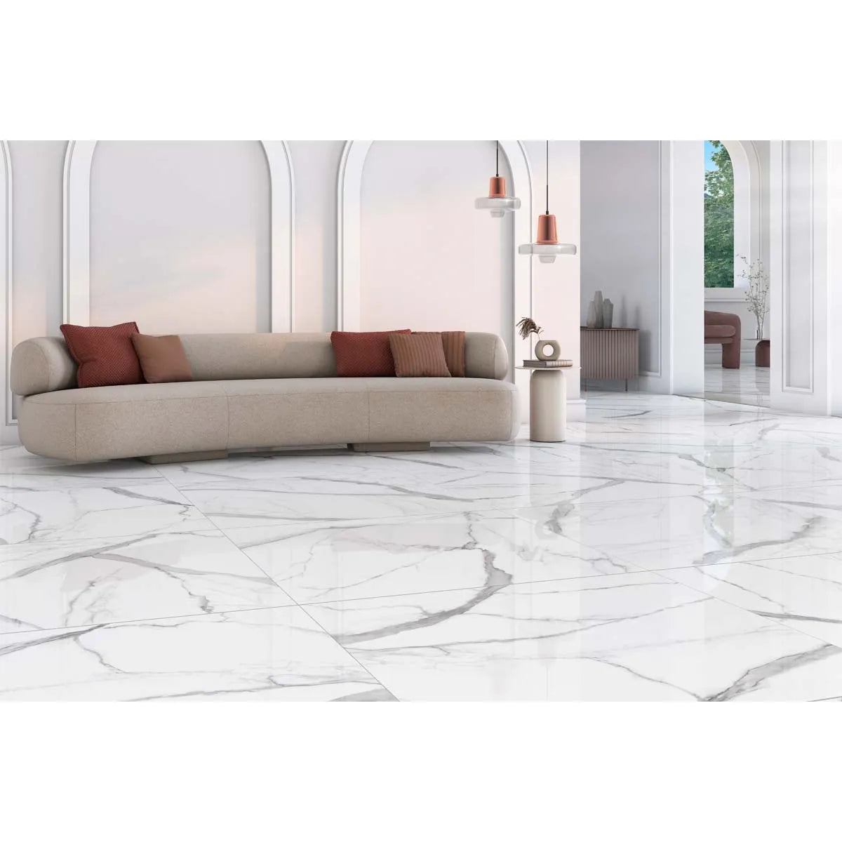 Porcelanato Gray Lux Plus 84x84 P82054 - Embramaco