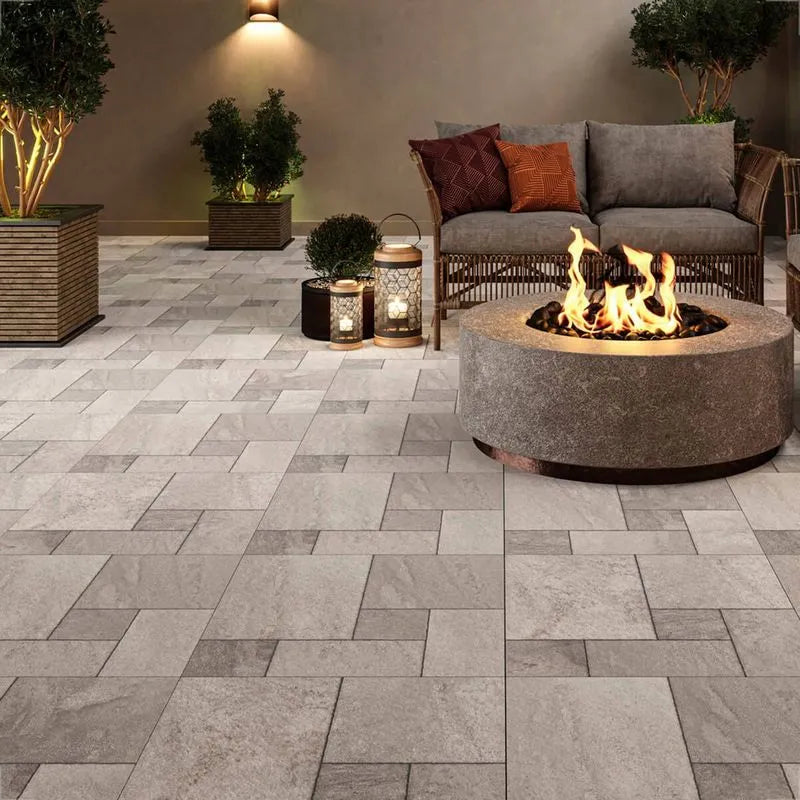 PISO RETIFICADO 60X60 FAMA CIMENTO RELEVO - LUME