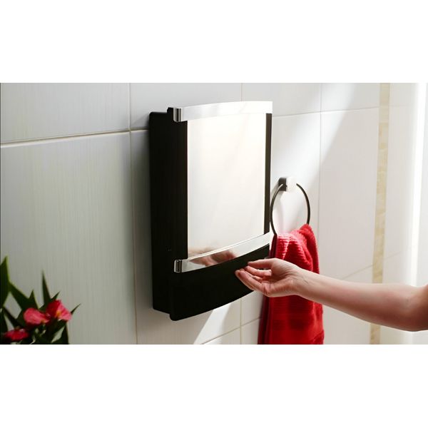 Armário Plástico para Banheiro Tivoli Preto - Herc