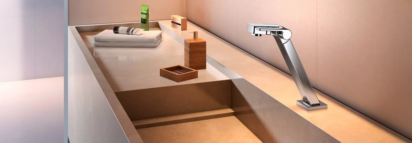 Torneira Para Lavatório Mesa Bica Alta Docol Stillo - Docol