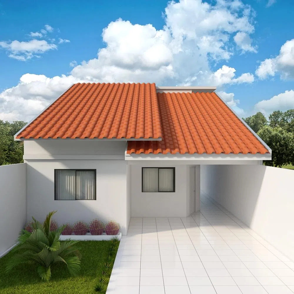 Telha Plan 2,42X0,88 Cerâmica - Precon