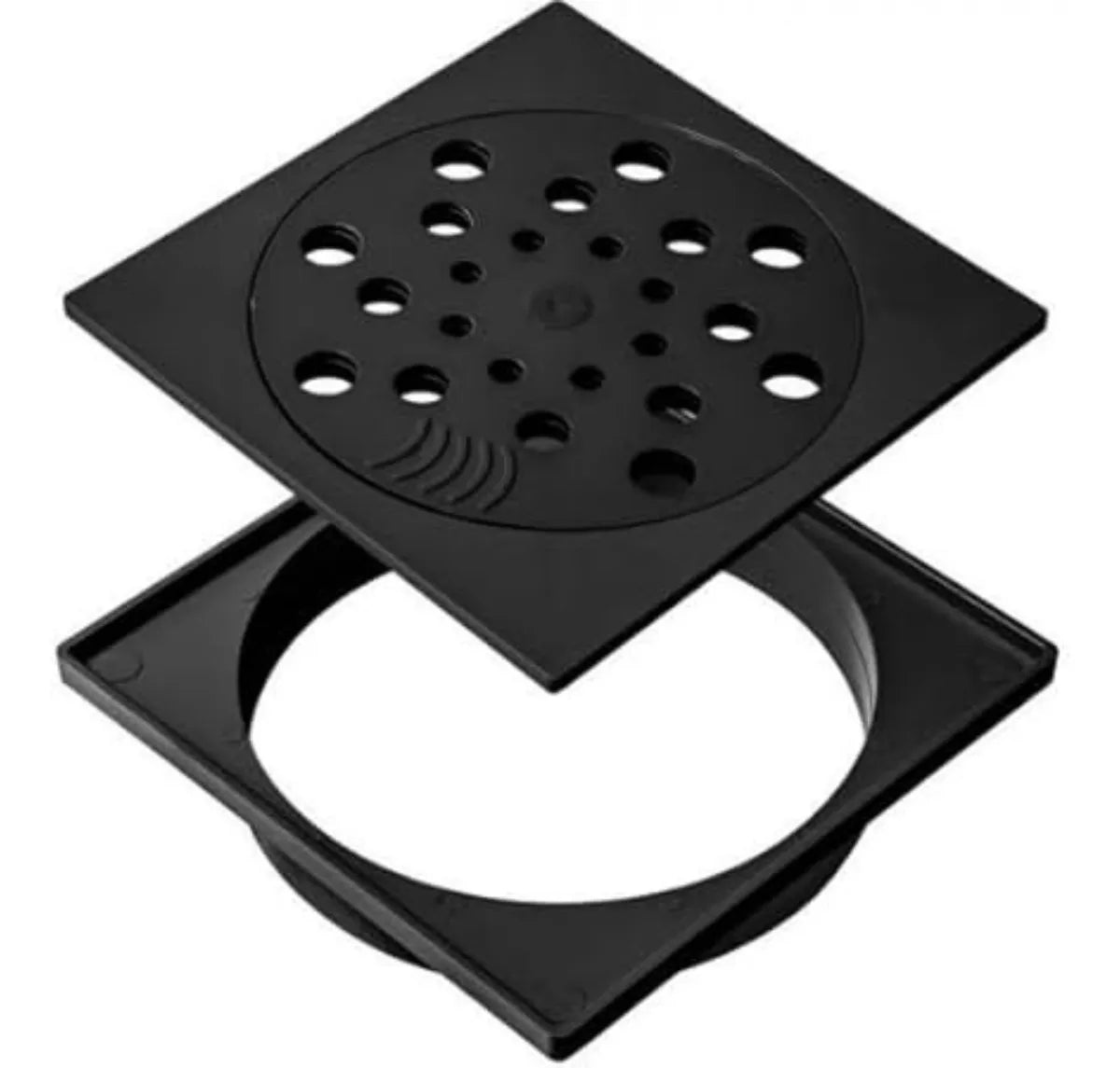 Porta Grelha 10X10 Plastico Preto - FLVX