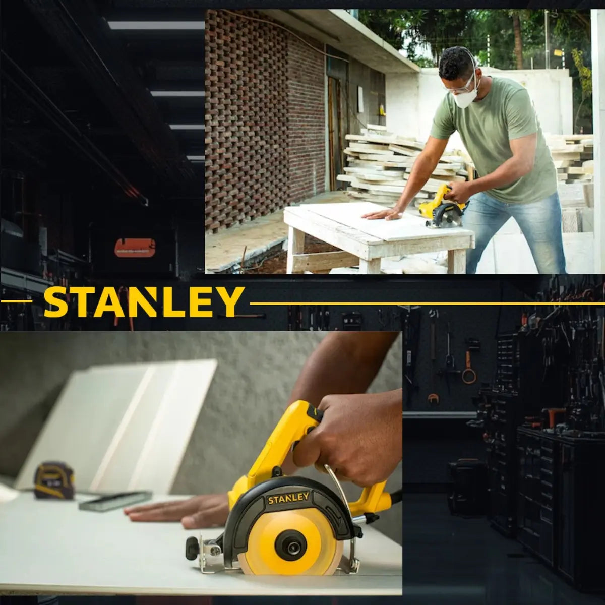 Serra Marmore 125MM 1350W 127V SPT116BR - Stanley