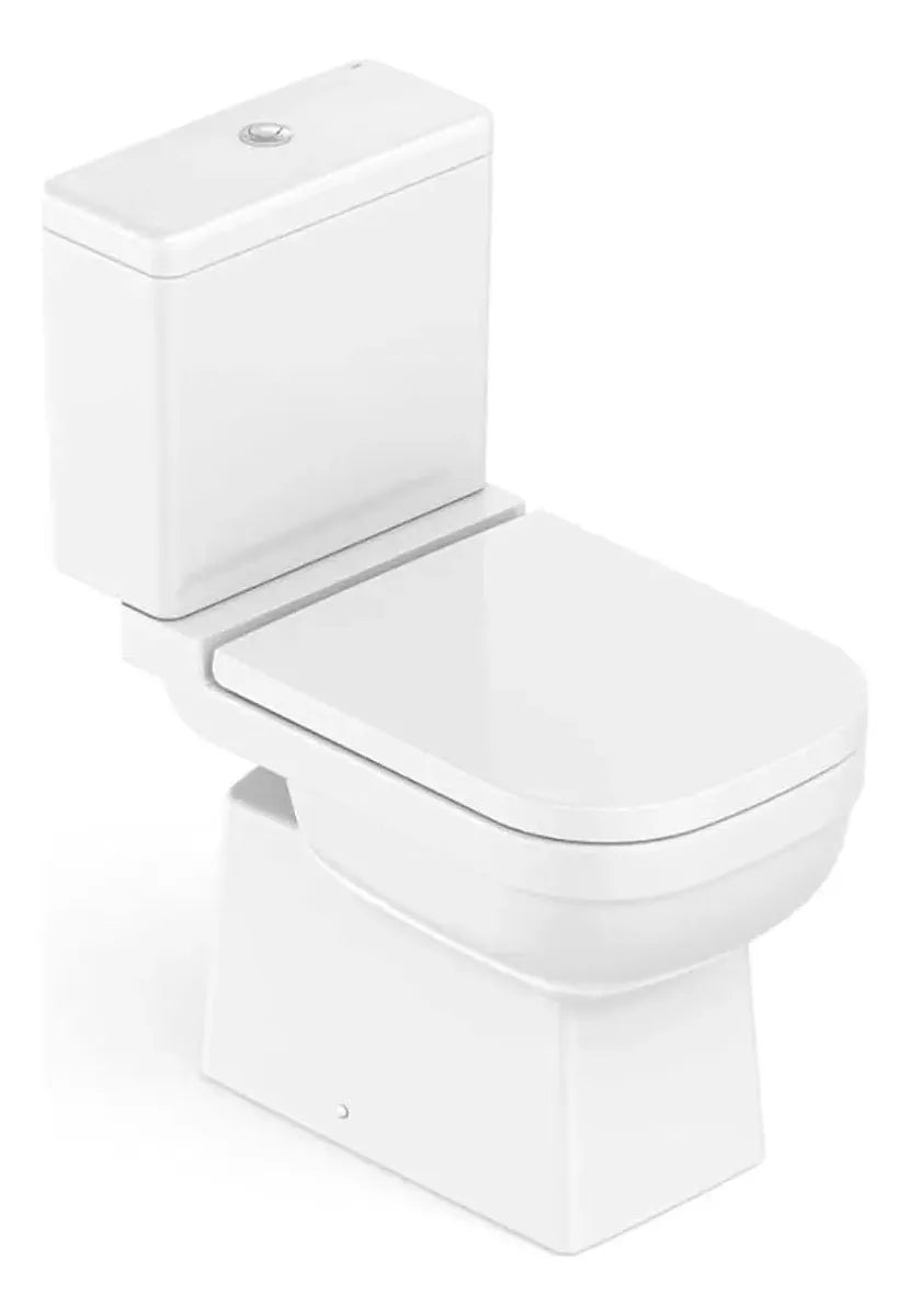 Kit Bacia e Caixa Acoplada Elite Branco Com Acessorios - Celite