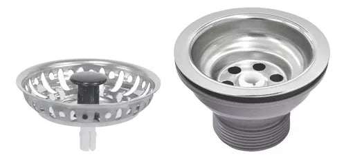 Tanque de Encaixe em Aço Inox Acetinado 50X40cm 94400107 - Tamontina