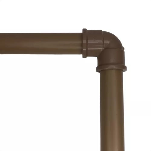 Joelho Soldável Pvc Marrom 25mm x 45 - Tubozan