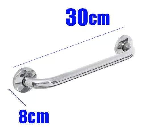 Barra De Apoio 30CM Cromada - Kelly