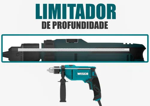 Furadeira Impacto 13MM 800W 127V WS 3179U - Wesco