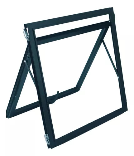 Maxim Ar Black 60X60 Com Vidro Boreal 74760- Mugitec