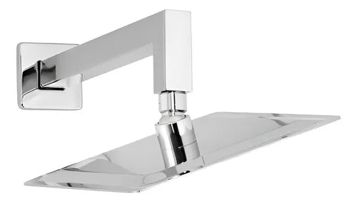 Chuveiro de Parede Slim Inox 20 CM - Flvx