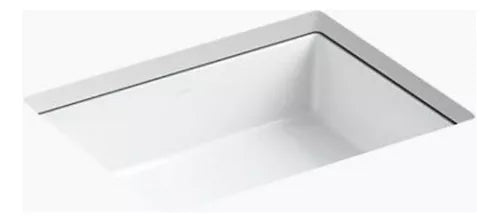 Cuba retangular de embutir Verticyl cor branco 438x330mm - Kohler