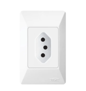 Tomada 2P+T 20A/250V Sistema Externo 1406 - Fame