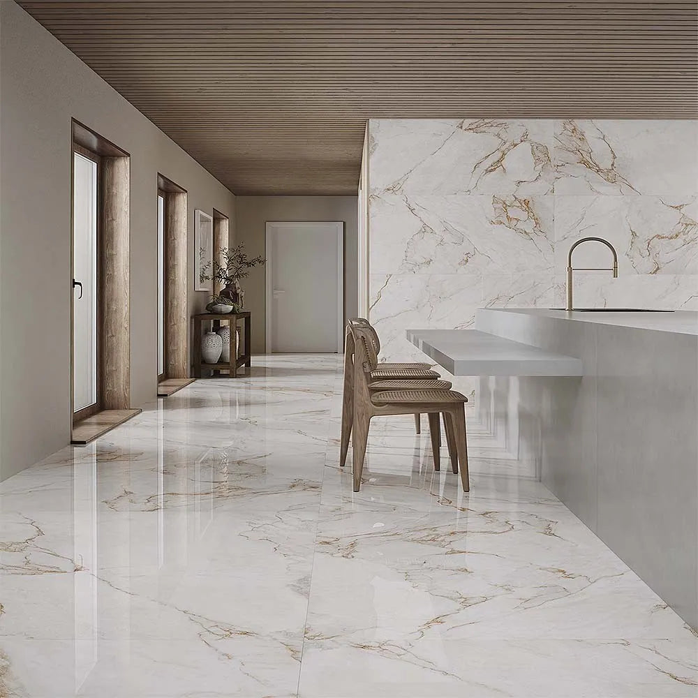 Porcelanato Marmo Gold 60x120 Polido - Incesa