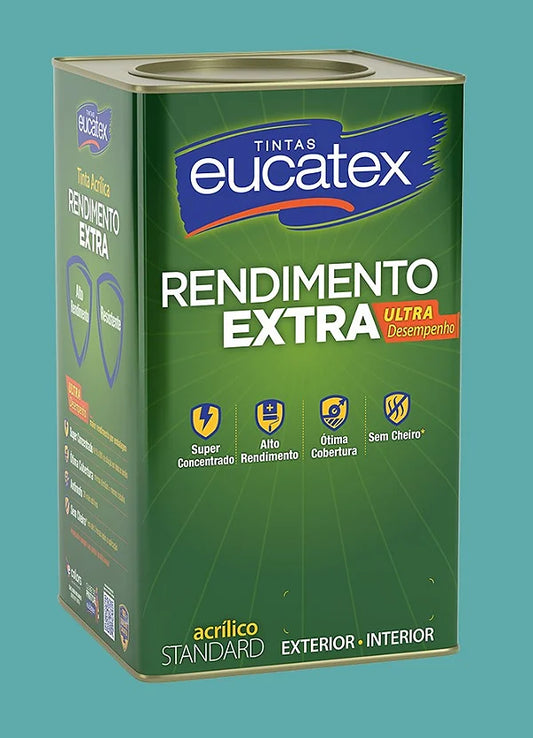 Tinta Acrílica Rendimento Extra 18L Aruba - Eucatex