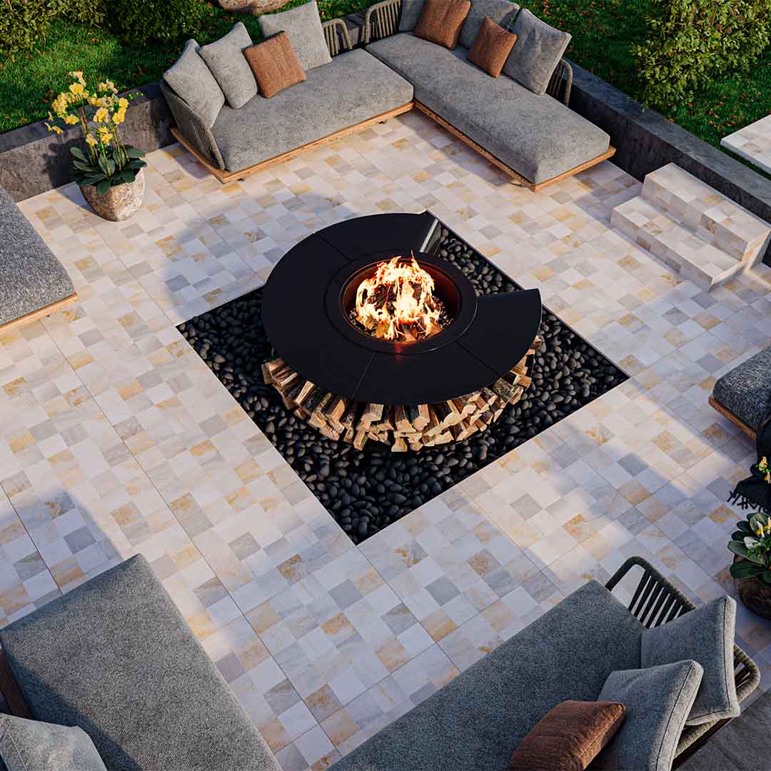 Piso 75X75 Petra Natural Outside - LUME