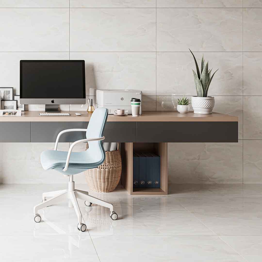 Piso 45X89 Artemis White Polido - Lume