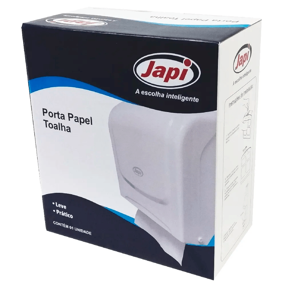 Porta Papel Toalha Branco HPPT1 - Japi