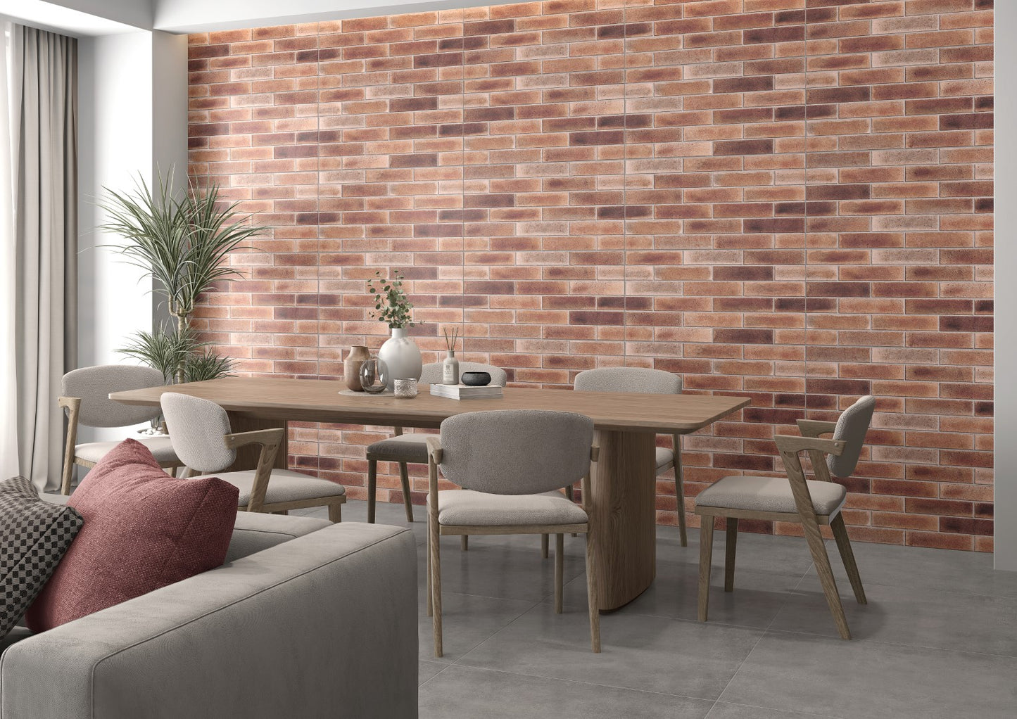 Revestimento Ladrilho Red 39x75 Incopiso