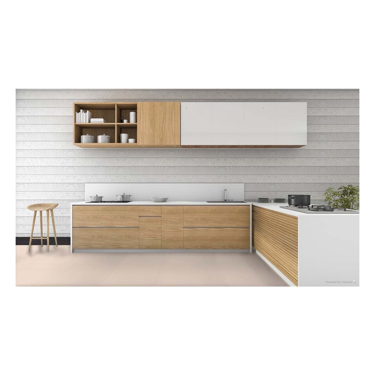 Piso Almond 60x60 Brilhante - Embramaco