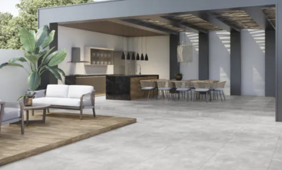 Piso Concret Gray 76x76 Externo - Embramaco