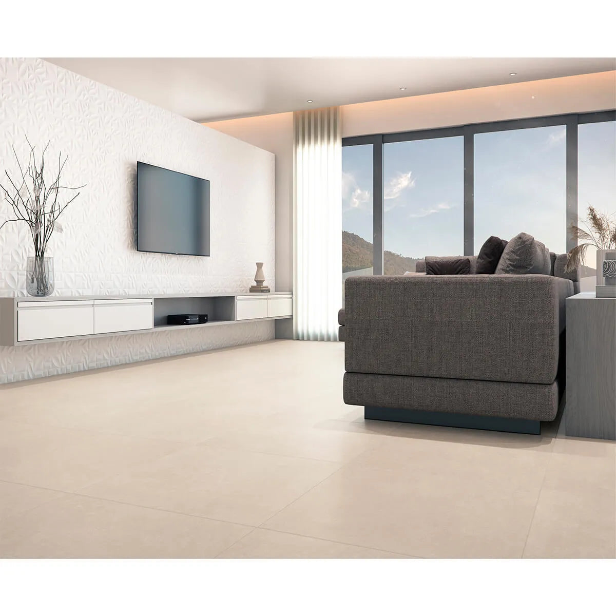 Piso Firenze Satiny 76x76 Acetinado - Embramaco