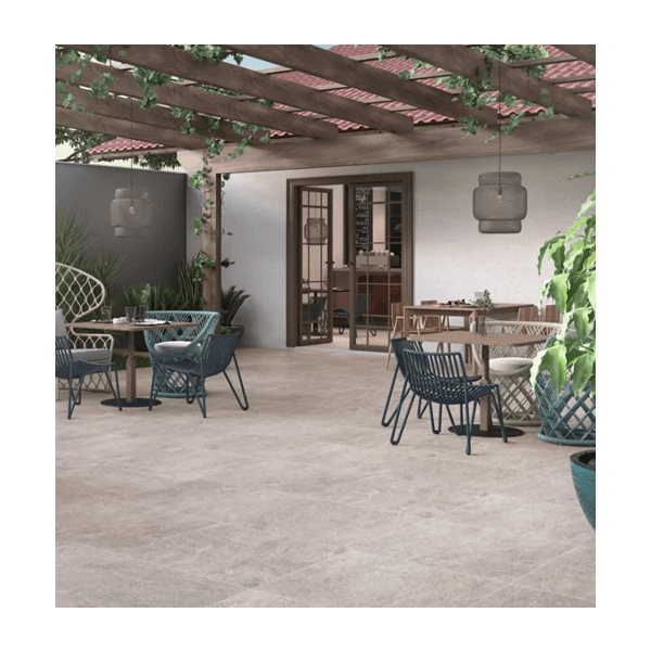 Piso Arenito Beige 76x76 Out - Embramaco