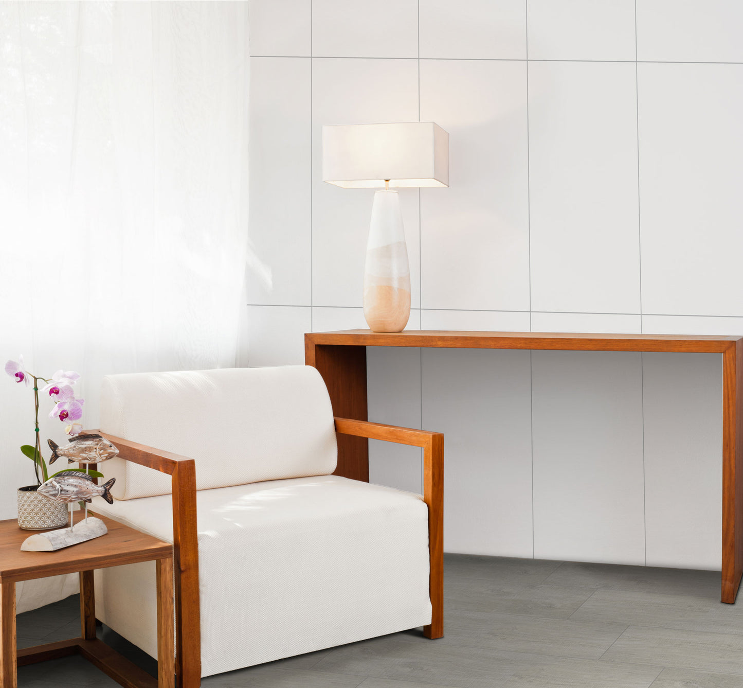 Revestimento Soft White Acetinado 45X9 459752 - Lume