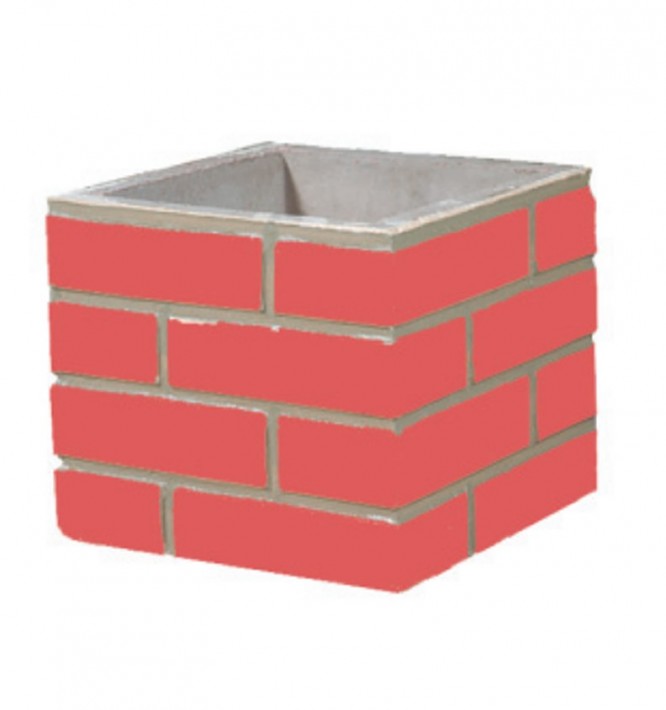 Duto Tijolinho Cerâmica 25x30 143 – Torres Grill