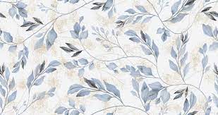 Revestimento Floralis Blue 63x120 Florais - Lume
