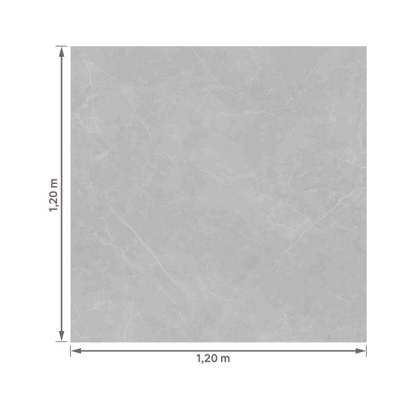 Porcelanato 120X120 Gris Armani Lux - Biancogres