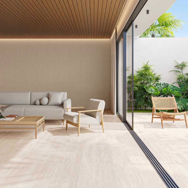 Porcelanato 60X120 Travertino Classico Velvet - Biancogres