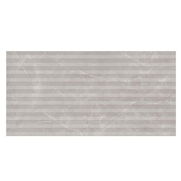 Revestimento Ripa Marmo Grigio 45x90 Acetinado - Biancogres