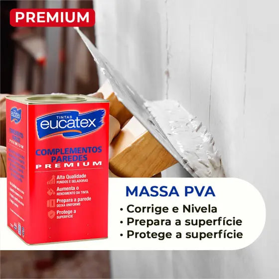 Massa Acrílica 25KG - Eucatex
