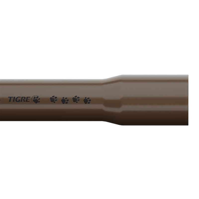 Tubo PVC Marrom Soldável 6m 32mm - Tigre