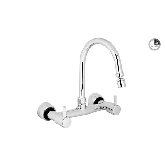 Misturador Para Cozinha Mesa 3001 C59 1/2 1/4V Arejador Articulado - Kelly