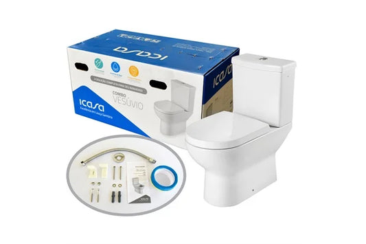 Combo Vesuvio IP61+IC64+Kit Branco - Icasa