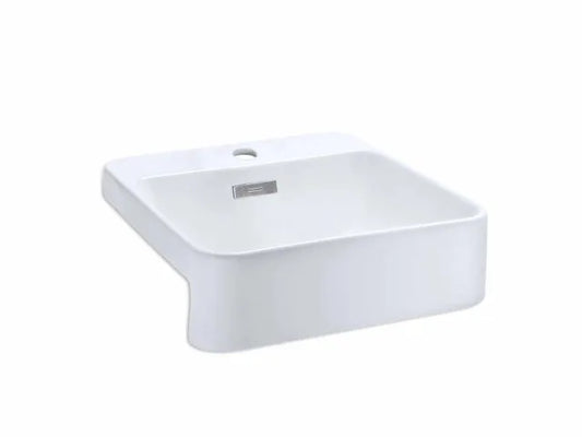 Cuba Semi-Encaixe Forefront 1 Furo 46X43Cm Branco - Kohler