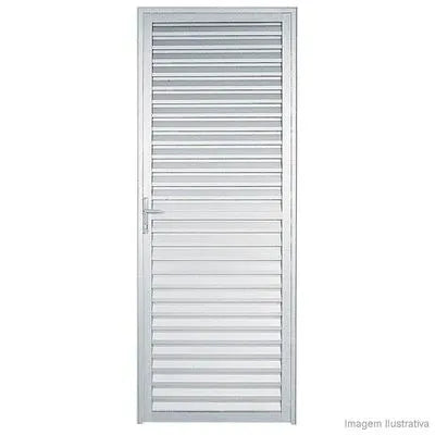 Porta Aluminio Esquerda Sauna 190X060- Mugitec