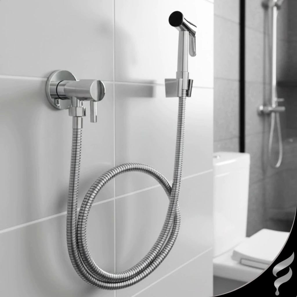 Ducha Higiênica Com Registro 1/4V Gatilho de Metal - Aplic