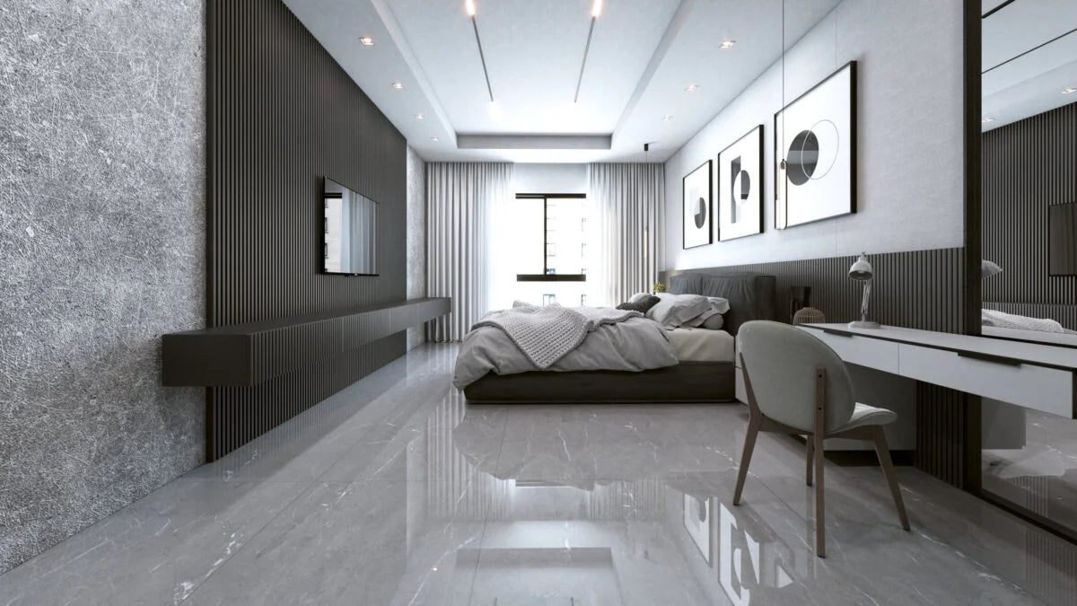 Porcelanato 90X90 Armani Grigio Polido - DELTA