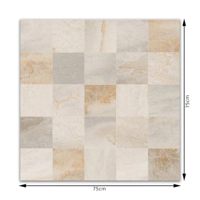 Piso 75X75 Petra Natural Outside - LUME
