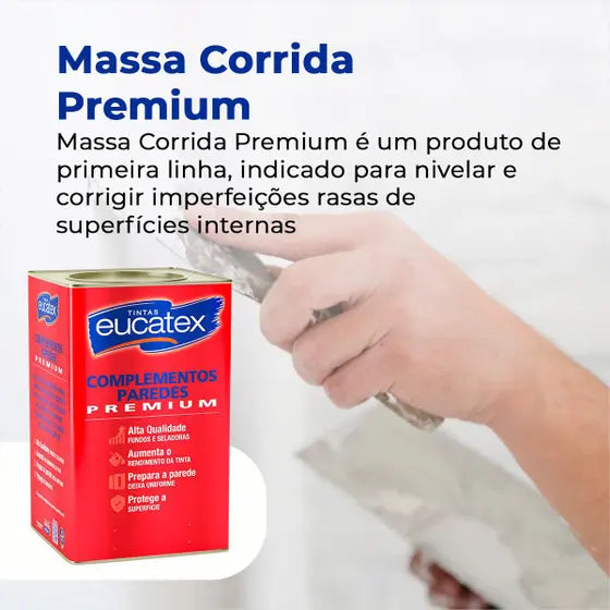Massa Acrílica 25KG - Eucatex