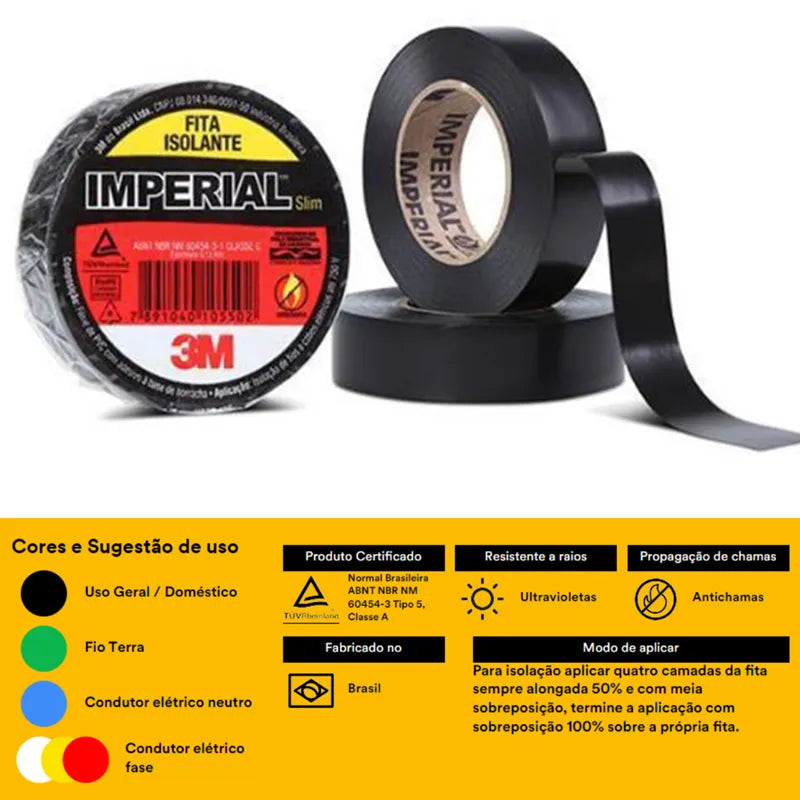 Fita Isolante 05 Metros - Imperial
